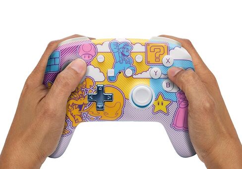 PowerA Enhanced Wireless Controller for Nintendo Switch - Midnight Ride, Nintendo Switch Lite, Gamepad, game controller, Bluetooth controller, rechargeable in Kuwait