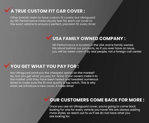 C7 Corvette Car Cover - Custom Fit Indoor/Outdoor UV & Rain Protection - Ultraguard Plus 300 Denier High End Fit for 2014-2019 Stingray, Z51, Z06, Grand Sport Corvettes (Black with Blue Stripes) in Saudi Arabia