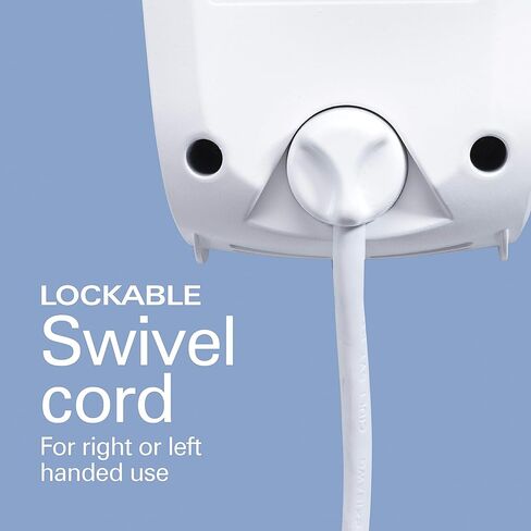 Hamilton Beach Professional 7-Speed Digital Electric Hand Mixer with High-Performance DC Motor, Slow Start, Snap-On Storage Case, SoftScrape Beaters, Whisk, Dough Hooks, White (62656) in Kuwait