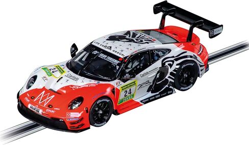 كاريرا 27821 بورش 911 GT3 R Lionspeed GP، رقم 24 بمقياس 1:32، سيارة سباق ذات فتحة تناظرية in Saudi Arabia