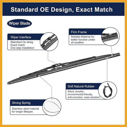 Rear Window Windshield Wiper Blade Arm Set for Audi Q7 2007-2015 460mm 18 Inch 4L09554071P9 4L0955425 Replacement in Saudi Arabia