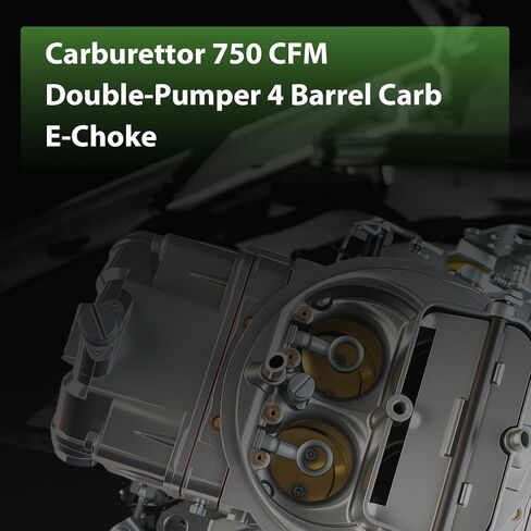 BR-67213 Carburetor 750 Cfm 4 Barrel Double Pumper E-Choke for Holley Edelbrock Carter Afb Autolite Style 67213 Carburetors in Saudi Arabia