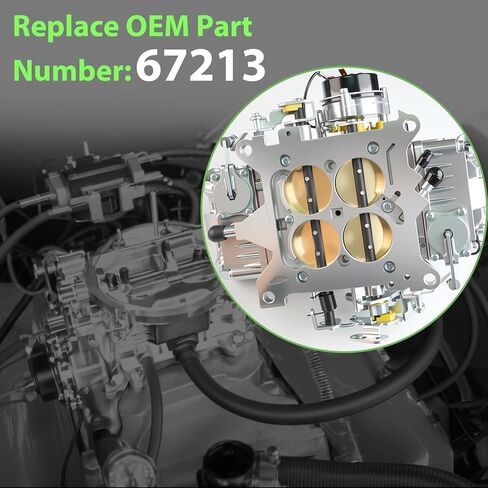 BR-67213 Carburetor 750 Cfm 4 Barrel Double Pumper E-Choke for Holley Edelbrock Carter Afb Autolite Style 67213 Carburetors in Saudi Arabia