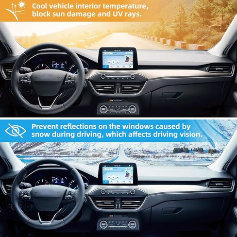 حصيرة غطاء لوحة القيادة لسيارة Ford Focus 2012 2013 2014 2015 2016 2017 2018 بوليستر مخصص مناسب 12-18 Fo-rd Focus Dash Cover (Focus 2012-2018، بدون مكبر صوت، أسود) in Kuwait