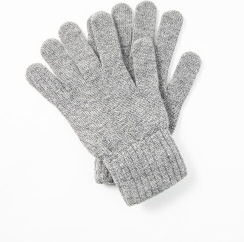 Embouro 100% Cashmere Men's Gloves, Knitted Ultra Soft Pure Cashmere Gloves with Ribbed Cuffed in Saudi Arabia