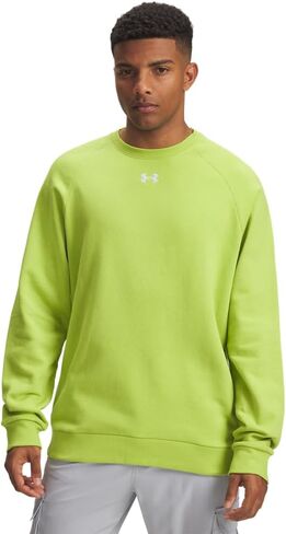 Under Armour Men's Rival Fleece Crew T-Shirt in Kuwait