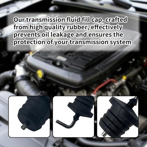 قطعتان من غطاء حشو ناقل الحركة، غطاء توصيل مطاطي للسيارة ATF متوافق مع Honda Civic 2014-2021، City 2016-2020، Fit 2015-2020، HR-V 2016-2021 استبدال 25615-5T0-004 256155T0004 in Kuwait