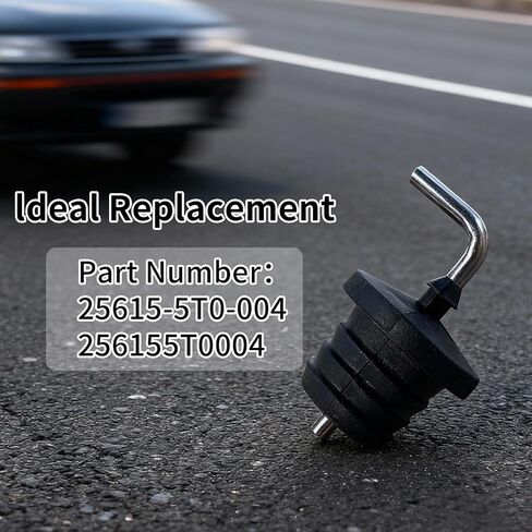 قطعتان من غطاء حشو ناقل الحركة، غطاء توصيل مطاطي للسيارة ATF متوافق مع Honda Civic 2014-2021، City 2016-2020، Fit 2015-2020، HR-V 2016-2021 استبدال 25615-5T0-004 256155T0004 in Kuwait