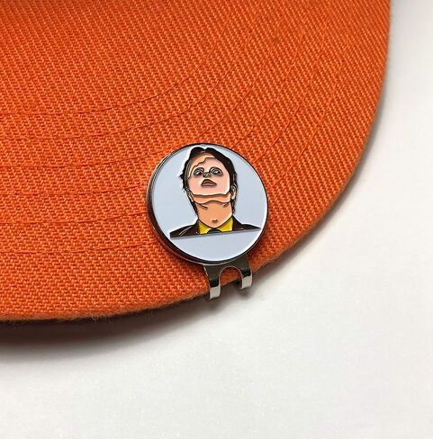 Balanced Co. Kevin's Famous Chili Golf Hat Clip with Enamel Magnetic Ball Marker in Kuwait