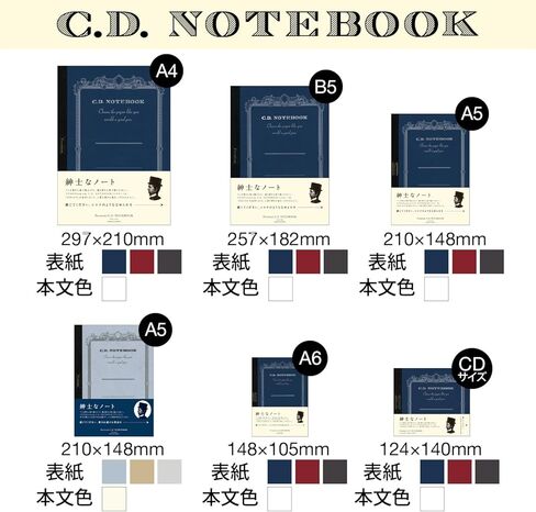 Apica CDS70S Premium CD Notebook، شبكة مسطرة، A6 in Kuwait