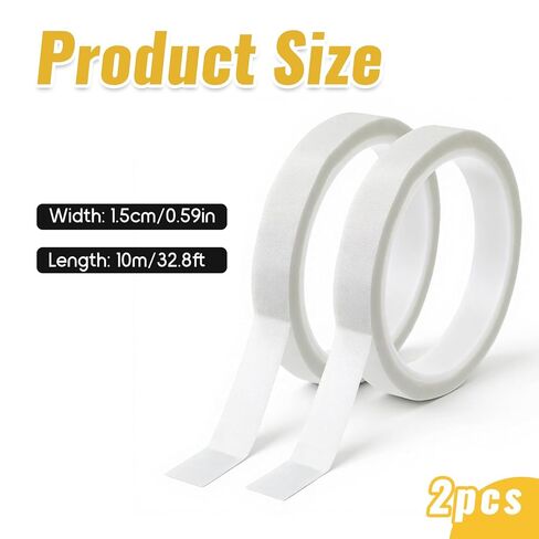 شريطان لتنعيم الضوء، 0.59 بوصة × 32.8 قدم، شريط إضاءة LED أبيض، شريط لاصق، غطاء خافت للإضاءة، ملصق لتنعيم الأضواء in Saudi Arabia