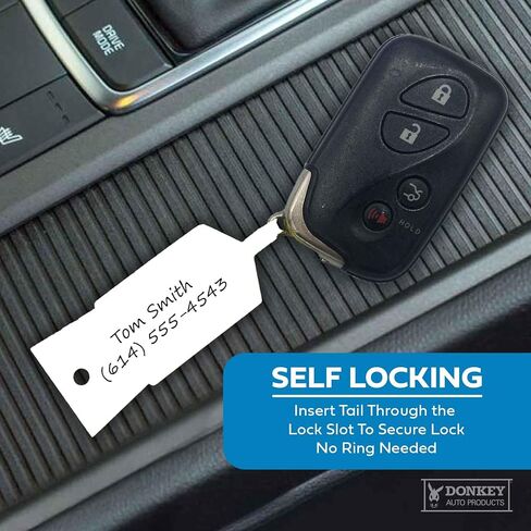 أصفر - علامات مفاتيح أسهم كبيرة/علامات تعريفية، علامات اقتصادية خفيفة الوزن - الحجم: 5 بوصة × 1 3/16 بوصة (1000 لكل حزمة) in Kuwait