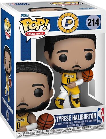 Funko Pop! NBA: Indiana Pacers - Tyrese Haliburton - NBA Players - Collectable Vinyl Figure - Gift Idea - Official Merchandise - Toys for Kids & Adults - Sports Fans - for Collectors and Display in Saudi Arabia