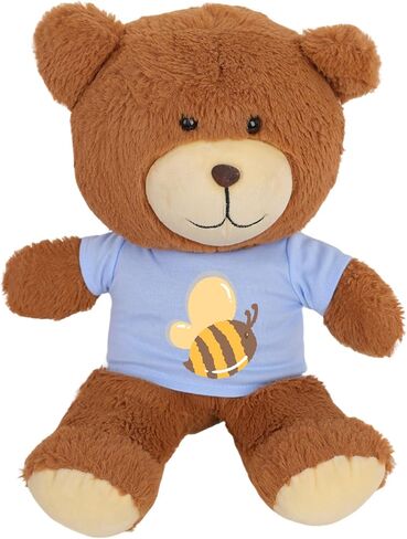 8 - Pack Light Blue Blank T - Shirts for 17 - 18 Inch Bears | Thick DIY Stuffed Animal Canvas Clothes (Blue) in Saudi Arabia