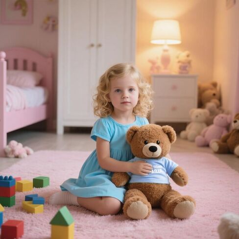 8 - Pack Light Blue Blank T - Shirts for 17 - 18 Inch Bears | Thick DIY Stuffed Animal Canvas Clothes (Blue) in Saudi Arabia