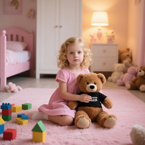 8 - Pack Light Blue Blank T - Shirts for 17 - 18 Inch Bears | Thick DIY Stuffed Animal Canvas Clothes (Blue) in Kuwait