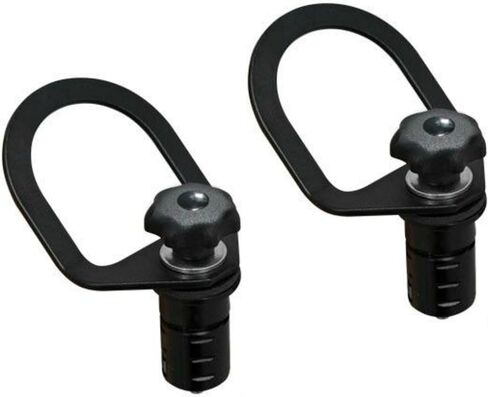 SuperATV Latch and Go/Lock and Ride Tie Downs for Polaris RZR 800/900 / 570/1000 / Turbo/PRO XP | Medium Swivel Tie-Down Anchors (Pair) | Secure Cargo Fast in Saudi Arabia
