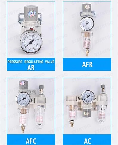 SMC نوع AR2000 1/4 منظم ضغط الهواء صمام تخفيض الضاغط 4 مللي متر 6 مللي متر 8 مللي متر 10 مللي متر 12 مللي متر AR1000 AR3000 AR4000 AR5000 in Kuwait
