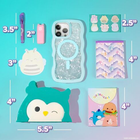Squishmallows Original Mini Squish Squad Collection, Stationery Set, Over 750 Pieces in Saudi Arabia