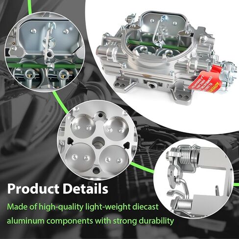 مكربن ​​1405 لسيارة Edelbrock Performance 600 Cfm 4 برميل مربع تتحمل خنق يدوي متوافق مع كورفيت سيلفرادو جي إم سي in Saudi Arabia