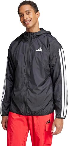adidas Men's Essentials 3-Stripes Windbreaker in Kuwait