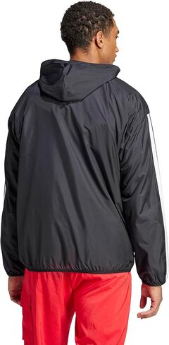 adidas Men's Essentials 3-Stripes Windbreaker in Kuwait