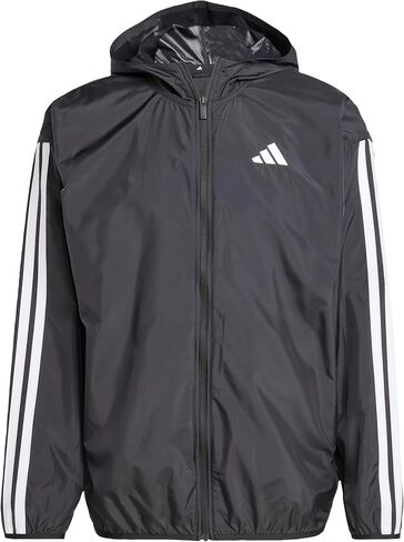 adidas Men's Essentials 3-Stripes Windbreaker in Kuwait