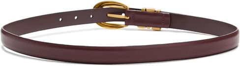 Madewell Women's Triple Metal Keeper Belt, Black, L in Saudi Arabia