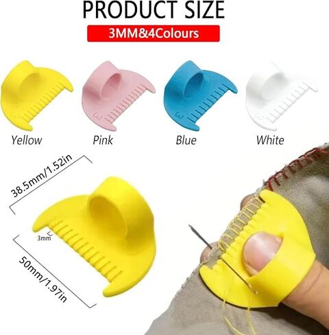 4 Pcs Sewing Supplies&Sewing Gauge,3mm Edge Sewing Lockranding Tool SewingTemplates Rulers Seam Gauge for Sewing Straight in Saudi Arabia