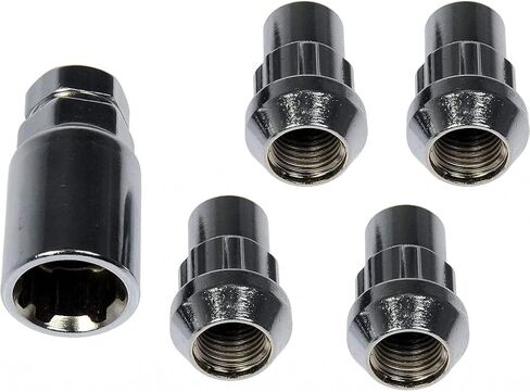 KarParts360 لكاديلاك CTS 2013 2014 2015 قفل العجلة | مادة الصلب | استبعاد التصميم المفتوح | 4 أقفال، 1 مفتاح | M14-1.50 درجة الخيط | نوع الخيط الرفيع | طول الأنبوب 36 ملم in Saudi Arabia