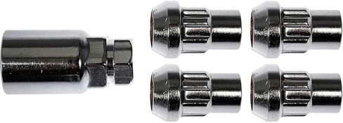 KarParts360 لكاديلاك CTS 2013 2014 2015 قفل العجلة | مادة الصلب | استبعاد التصميم المفتوح | 4 أقفال، 1 مفتاح | M14-1.50 درجة الخيط | نوع الخيط الرفيع | طول الأنبوب 36 ملم in Saudi Arabia
