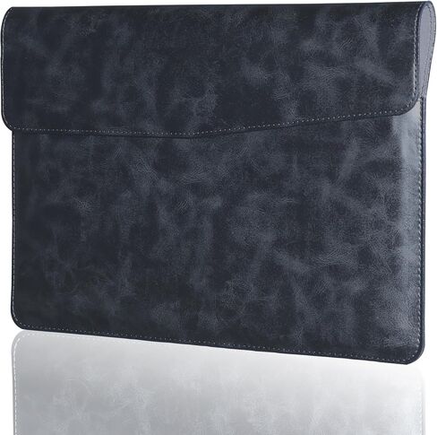 Leather Laptop Sleeve for MacBook Pro 14 Inch M3 M2 Pro/Max 2023 & M1 Case,Slim and Durable Waterproof Protective Bag for 14 Inch Notebook Computer Cover,Brown in Saudi Arabia