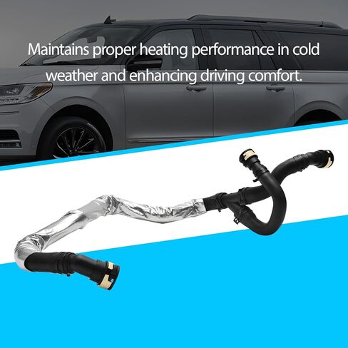 خرطوم مدخل المياه لسخان HVAC متوافق مع Ford Expedition 2018-2021 Lincoln Navigator 2018-2022 3.5L V6 استبدال JL1Z-18472-B in Kuwait