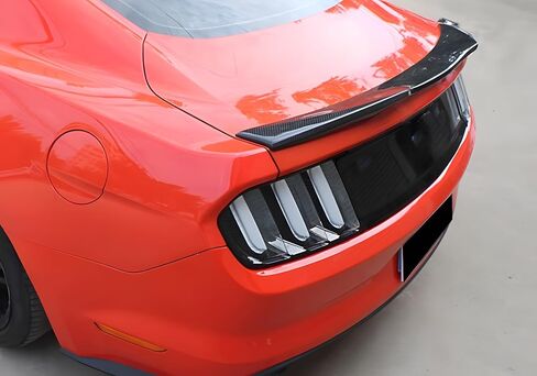 Auto Accessories Fit for Ford Mustang 2023 2022 2021 2020 2019 2018 2017 2016 2015 Fixed Rear Wind Deflector for Car Boot Lid (Blue) ABS 1 PCS in Saudi Arabia
