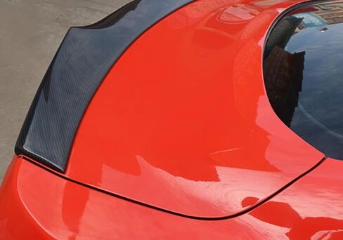 Auto Accessories Fit for Ford Mustang 2023 2022 2021 2020 2019 2018 2017 2016 2015 Fixed Rear Wind Deflector for Car Boot Lid (Blue) ABS 1 PCS in Saudi Arabia