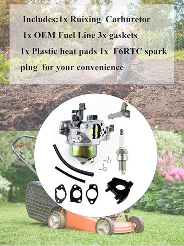 YAMAKATO Ruixing GX160 Carburetor Kit OEM for Honda GX120 GX140 GX160 GX168 GX200 Predator 212cc Coleman Ct200u ex Bt200x Kt196 196cc 224cc 5.5hp 6.5hp Honda Carburetor 16100-ZH8-W61 Engine in Saudi Arabia