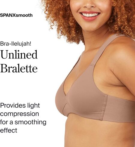SPANX Bra-Llelujah!® Unlined Bralette Winter Rose LG in Saudi Arabia
