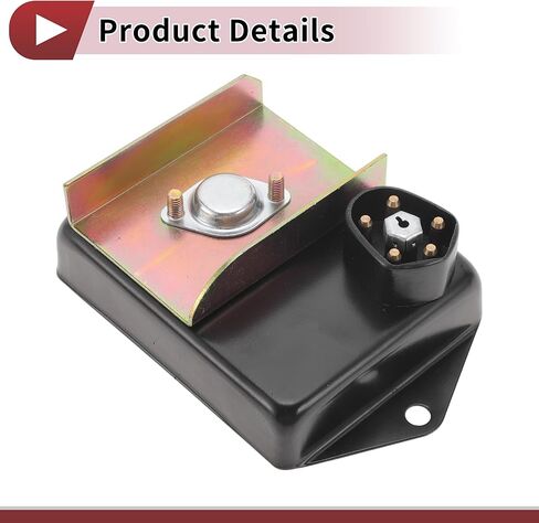 No.1230938/3656900/1230939/3755555 Ignition Module Ignition Control Module for Dodge CB300 1974-1978 ABS Metal Black in Saudi Arabia