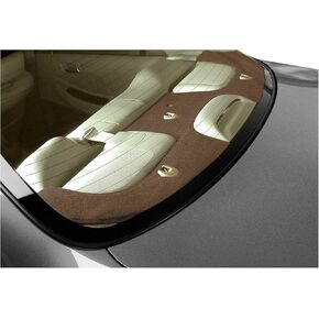 Coverking Custom Fit Dashcovers for Select Chevrolet Malibu Models - Velour (Brown) in Kuwait
