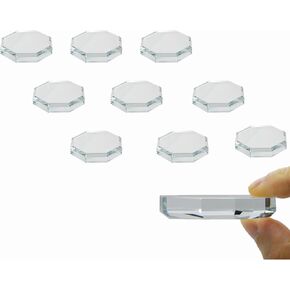 10 Pieces of Glass Cloth Sewing Weights, Octagonal Pattern Weights for Sewing Cloth Flowers, Used for Sewing, Cutting, and Making Paper and Fabric Sewing Patterns in Saudi Arabia