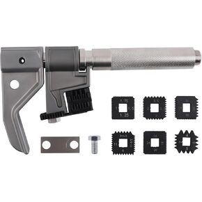 أداة إصلاح طارد الخيط الخارجي العالمي من maXpeedingrods 7402 لـ 1-1/4 بوصة إلى 5 بوصة O.D. مع 216884 مجموعة قوالب قياسية مكونة من 6 قوالب in Kuwait