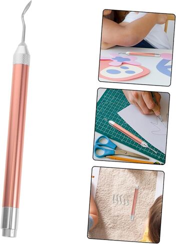 أداة إزالة الأعشاب الضارة من الفينيل المضيئة من HOMSFOU، قلم صياغة مضيء مع دبابيس خطافية لمشاريع إزالة الأعشاب الضارة، نقش متعدد الاستخدامات، رؤية محسنة لعشاق الحرف اليدوية in Saudi Arabia