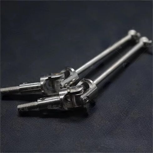 قطع غيار سيارات RC لـ HSP 94123 94103 للأسماك الطائرة 02003 02033 102015 استبدال عمود مشترك معدني عالمي CVD عمود محرك عالمي قطع غيار سيارات RC (فضي) in Kuwait