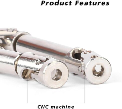 SCX24 DriveShaft Steel Center Drive Shafts 35-42MM 50-69MM DriveShafts for Axial SCX24 GX470 Deadbolt Upgrade Parts AXI90081 AXI-1532T1 1/24 RC Crawler in Saudi Arabia