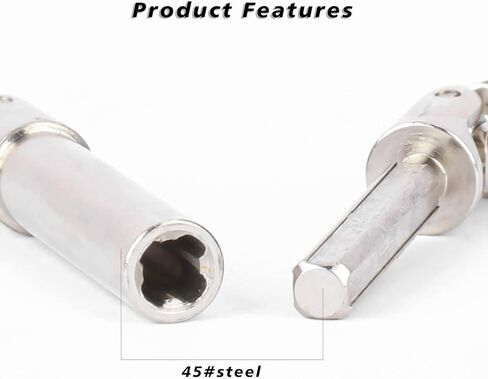 SCX24 DriveShaft Steel Center Drive Shafts 35-42MM 50-69MM DriveShafts for Axial SCX24 GX470 Deadbolt Upgrade Parts AXI90081 AXI-1532T1 1/24 RC Crawler in Saudi Arabia