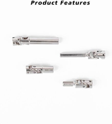 SCX24 DriveShaft Steel Center Drive Shafts 35-42MM 50-69MM DriveShafts for Axial SCX24 GX470 Deadbolt Upgrade Parts AXI90081 AXI-1532T1 1/24 RC Crawler in Saudi Arabia