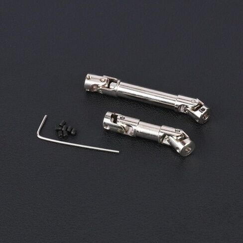 SCX24 DriveShaft Steel Center Drive Shafts 35-42MM 50-69MM DriveShafts for Axial SCX24 GX470 Deadbolt Upgrade Parts AXI90081 AXI-1532T1 1/24 RC Crawler in Saudi Arabia