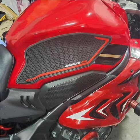 حامي خزان الدراجة البخارية لهوندا CBR650R CB650R 2019-2023 خزان للدراجة البخارية وسادة تثبيت الجانب الغاز قبضة الركبة واقية ملصق حامي in Kuwait