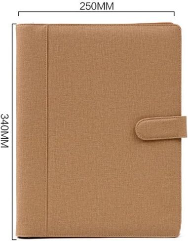 Business Office A4 Folder Data Board Leather Sales Contract Book Loose Leaf Folder in Saudi Arabia