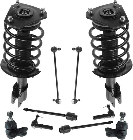 Steering & Suspension Kit Strut Assemblies Tie Rods Ball Joints Sealed for Pontiac for Grand Prix 3.8L 2004-5.3L 2005-2008 in Saudi Arabia